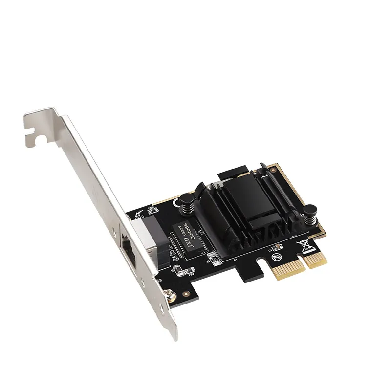 2020 New Arrival Intel chipset 1210AT 10/100/1000Mbps PCIe 1x Gigabit NIC