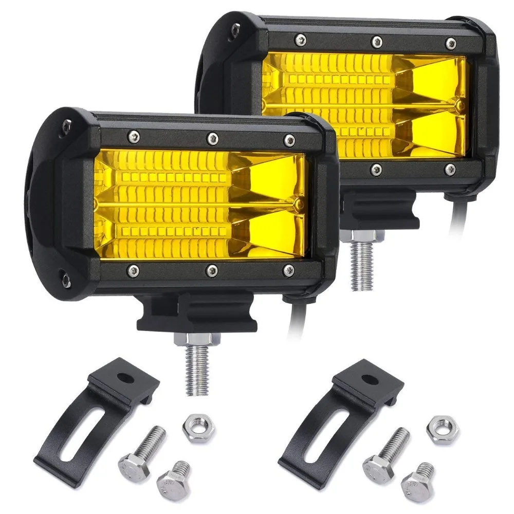 5 Inch 72W LED Work Light Bar Off Road Flood Lights IP67 Waterproof Driving Fog Lights for Truck Car ATV SUV Boat
5 Inch 72W LED Work Light Bar Off Road Flood Lights IP67 Waterproof Driving Fog Lights for Truck Car ATV SUV Boat