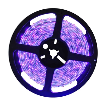 5m 3528 UV LED String Light IP65 Waterproof Germicidal Ultraviolet Ribbon Tape Lamp for Aquarium Night Fishing Bar Stage Party
5m 3528 UV LED String Light IP65 Waterproof Germicidal Ultraviolet Ribbon Tape Lamp for Aquarium Night Fishing Bar Stage Party