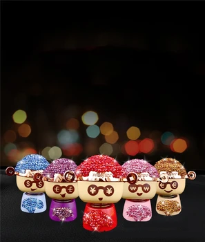 Car Decoration, Shaking Head, God of Wealth, Creative Diamonds, Lucky Fortune, Car Interior Accessories
Car Decoration, Shaking Head, God of Wealth, Creative Diamonds, Lucky Fortune, Car Interior Accessories