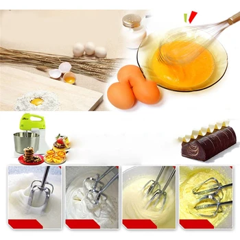 Cake Dough Mixer Portable Electric Egg Beater Baking Mixer with Stand Food Blender
Cake Dough Mixer Portable Electric Egg Beater Baking Mixer with Stand Food Blender