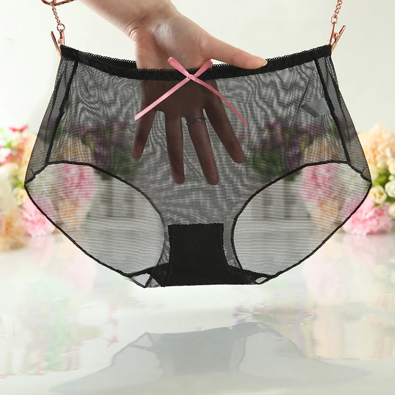 Women Panties Ladies Underwear Summer Sheer Casual See Through Sexy Transparent Underpants
Women Panties Ladies Underwear Summer Sheer Casual See Through Sexy Transparent Underpants
