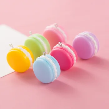 5PCS/Lot Cute Colorful Mini Macaron Resin Charms With Hook Key Chain DIYJewelry Making Charm Keychain Accessories Wholesale
5PCS/Lot Cute Colorful Mini Macaron Resin Charms With Hook Key Chain DIYJewelry Making Charm Keychain Accessories Wholesale