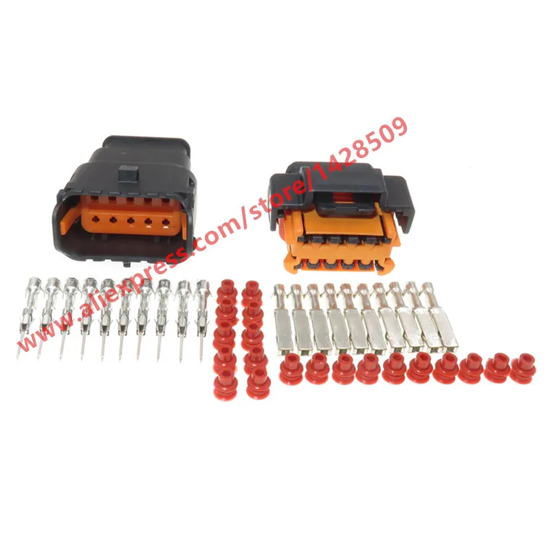 1 Set 10 Pin/Way Auto Headlights Lamp Connector Plug Female Male Waterproof Socket With Terminal For Peugeot Citroen Renault
1 Set 10 Pin/Way Auto Headlights Lamp Connector Plug Female Male Waterproof Socket With Terminal For Peugeot Citroen Renault