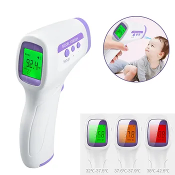 Fever Thermometer for Adults, Non Contact Forehead Thermometer Digital Infrared Temporal Thermometer with Self Calibration 730
Fever Thermometer for Adults, Non Contact Forehead Thermometer Digital Infrared Temporal Thermometer with Self Calibration 730