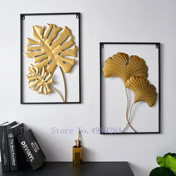 Creative Wall mount Gold metal Wall decoration Leaves leaf iron Living room home background room Modern home decoration
Creative Wall mount Gold metal Wall decoration Leaves leaf iron Living room home background room Modern home decoration