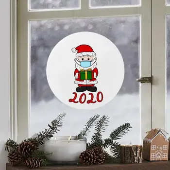 Round Christmas Stickers Cute Cartoon Door Window Decoration Xmas Santa Claus Stickers home Festive decals 8in/21cm
Round Christmas Stickers Cute Cartoon Door Window Decoration Xmas Santa Claus Stickers home Festive decals 8in/21cm