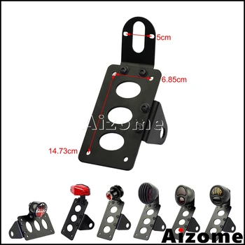 Motorcycle Stop Lamp License Plate Bracket Side Mount Tail Light Holder For Harley Cafe Racer Bobber Chopper w/ 3/4" Axles
Motorcycle Stop Lamp License Plate Bracket Side Mount Tail Light Holder For Harley Cafe Racer Bobber Chopper w/ 3/4" Axles