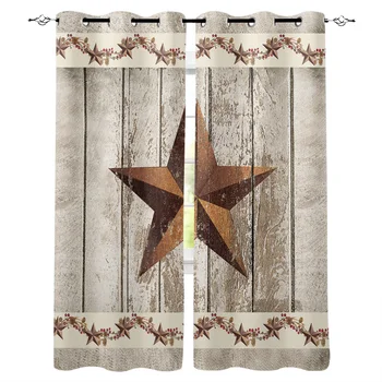 Farm Vintage Pentagram Wood Rustic Printed Window Curtains Living Room Bedroom Curtains Polyester Cloth Home Decor
Farm Vintage Pentagram Wood Rustic Printed Window Curtains Living Room Bedroom Curtains Polyester Cloth Home Decor