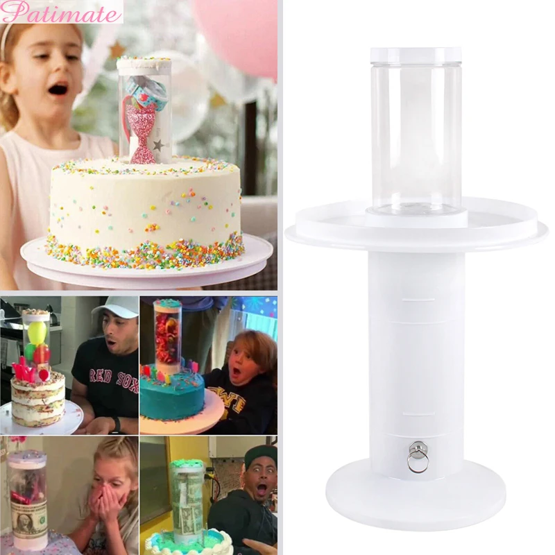 PATIMATE Surprise Cake-pop-up Stand Creative Cake Standing Cool Toy Gifts Box Surprising For Happy Birthday Cake Banquet Party
PATIMATE Surprise Cake-pop-up Stand Creative Cake Standing Cool Toy Gifts Box Surprising For Happy Birthday Cake Banquet Party