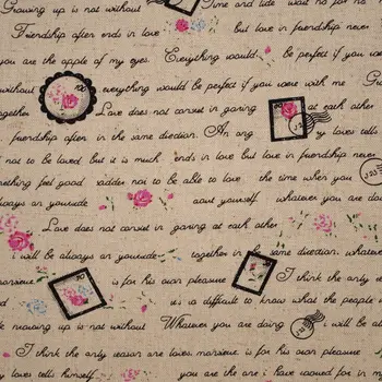 1 yard Cotton Linen Fabric for sewing pathwork, bedding, handmaking - Black letters, Flower, Circle and Block (width=140cm)
1 yard Cotton Linen Fabric for sewing pathwork, bedding, handmaking - Black letters, Flower, Circle and Block (width=140cm)