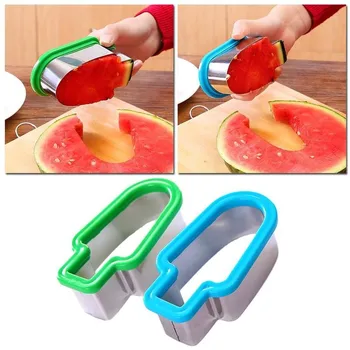 

1pc Watermelon Cutters Slicer Popsicle Shape Melon Cutting Tool Cantaloupe Melon Slicer