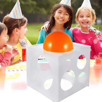 11 Holes Balloon Sizer Box Square Balloon Measurement Box Tool Balloon Arches For Birthday Party Wedding Decorations
11 Holes Balloon Sizer Box Square Balloon Measurement Box Tool Balloon Arches For Birthday Party Wedding Decorations