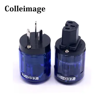 Colleimage Hifi P-037 C-037 AU Rhodium Plating Power Plug IEC Connector Plated Power Connector
Colleimage Hifi P-037 C-037 AU Rhodium Plating Power Plug IEC Connector Plated Power Connector