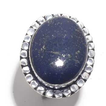 Genuine Lapis Lazuri Ring Silver Overlay over Copper Jewelry ,Hand Made Women Jewelry gift , USA Size : 9.25 , R6791
Genuine Lapis Lazuri Ring Silver Overlay over Copper Jewelry ,Hand Made Women Jewelry gift , USA Size : 9.25 , R6791