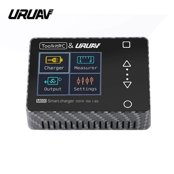 ToolkitRC & URUAV M600 150W 10A DC MINI Smart LCD 2-6S Lipo Battery Balance Discharger Charger w/ PPM/PWM/SBUS Test Function
ToolkitRC & URUAV M600 150W 10A DC MINI Smart LCD 2-6S Lipo Battery Balance Discharger Charger w/ PPM/PWM/SBUS Test Function