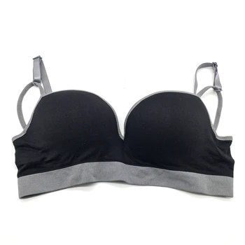 Seamless Push Up Bra Black Padded Thick Three Quarter For Small Breast Gathered Underwire Fashion Ladies Bra Wholesale Lots Bulk
Seamless Push Up Bra Black Padded Thick Three Quarter For Small Breast Gathered Underwire Fashion Ladies Bra Wholesale Lots Bulk