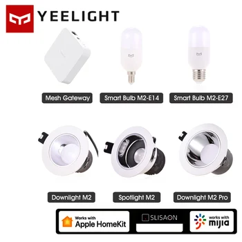Yeelight Mesh Gateway Hub Device Downlight M2 Pro E27 E14 Blub Spotlight M2 Work For Apple Homekit Mijia App Smart Home
Yeelight Mesh Gateway Hub Device Downlight M2 Pro E27 E14 Blub Spotlight M2 Work For Apple Homekit Mijia App Smart Home