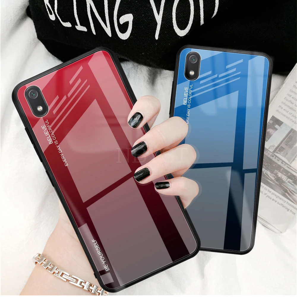 Luxury Case For Xiaomi Redmi 7A Gradient Tempered Glass Cover For Xiaomi Note 7 7A Redmi GO 7 A case Fundas Coque Luxury Cover
Luxury Case For Xiaomi Redmi 7A Gradient Tempered Glass Cover For Xiaomi Note 7 7A Redmi GO 7 A case Fundas Coque Luxury Cover