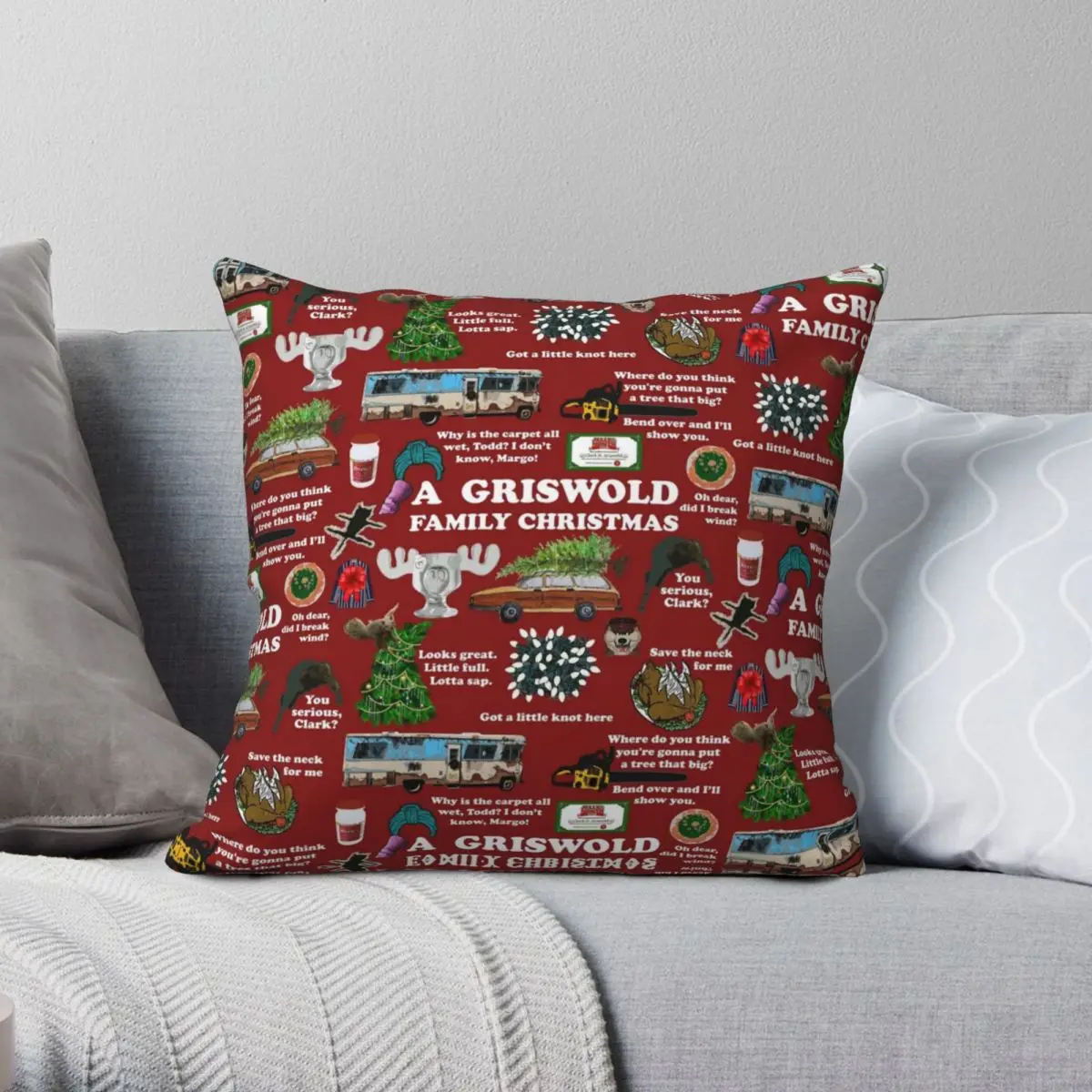 Christmas Vacation Collage Square Pillowcase Polyester Linen Velvet Pattern Zip Decorative Pillow Case Bed Cushion Cover
Christmas Vacation Collage Square Pillowcase Polyester Linen Velvet Pattern Zip Decorative Pillow Case Bed Cushion Cover
