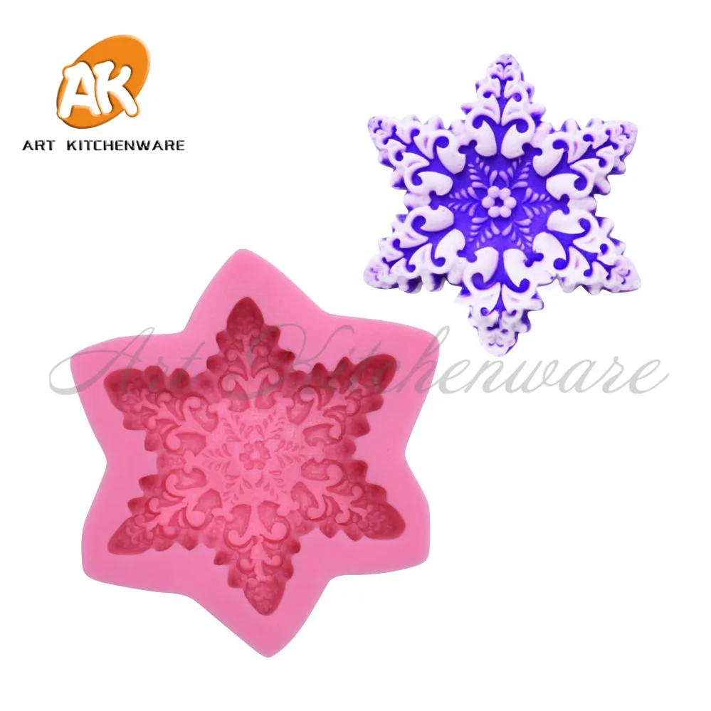 Beautiful Snowflake Patterns Silcone Mold Silicone Cake Decorating Fondant Cake Chocolate Mold Baking & Pastry Tools
Beautiful Snowflake Patterns Silcone Mold Silicone Cake Decorating Fondant Cake Chocolate Mold Baking & Pastry Tools