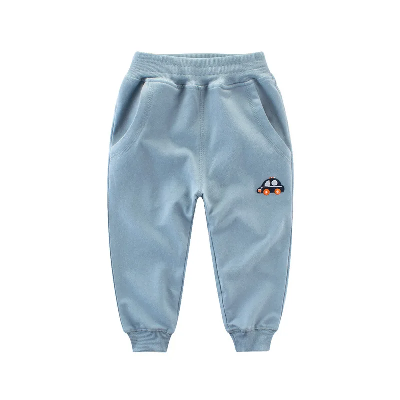 2025 Spring Autumn Cotton Sweatpant for Boys Cartoon Car Elastic Pocket Kids Trousers Children Casual Sports Pants 2-9Y 2025 Spring Autumn Cotton Sweatpant for Boys Cartoon Car Elastic Pocket Kids Trousers Children Casual Sports Pants 2-9Y