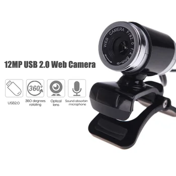 12MP USB Webcam HD 480P Web Camera with Microphone Clip-on Base 60FPS Webcam for Laptop Computer Video Call Web Cam
12MP USB Webcam HD 480P Web Camera with Microphone Clip-on Base 60FPS Webcam for Laptop Computer Video Call Web Cam