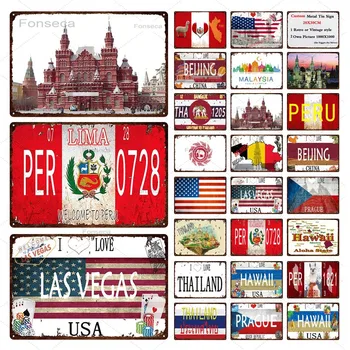 Nation Flag City Scenery Tin Sign Hawaii Beijing Peru Map Metal Sign Bar Wall Decoration Home Decor Painting Plaques Art Poster
Nation Flag City Scenery Tin Sign Hawaii Beijing Peru Map Metal Sign Bar Wall Decoration Home Decor Painting Plaques Art Poster