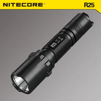 NITECORE R25 Tactical Flashlight CREE XP-L HI V3 max 800 lumen beam distance 321 meter outdoor torch with battery charger dock
NITECORE R25 Tactical Flashlight CREE XP-L HI V3 max 800 lumen beam distance 321 meter outdoor torch with battery charger dock