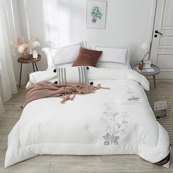 Morpheus Luxury Comforter Goose Down Quilt Solid Color Sanding Thick Winter Bedding Warm Quality Quilt Autumn Blanket
Morpheus Luxury Comforter Goose Down Quilt Solid Color Sanding Thick Winter Bedding Warm Quality Quilt Autumn Blanket