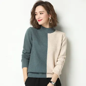 Half-Turtle-Neck Sweater Women's Loose-Fit Fall and Winter Clothes 2019 nian New Style Korean-style Outer Wear Western Style Und
Half-Turtle-Neck Sweater Women's Loose-Fit Fall and Winter Clothes 2019 nian New Style Korean-style Outer Wear Western Style Und