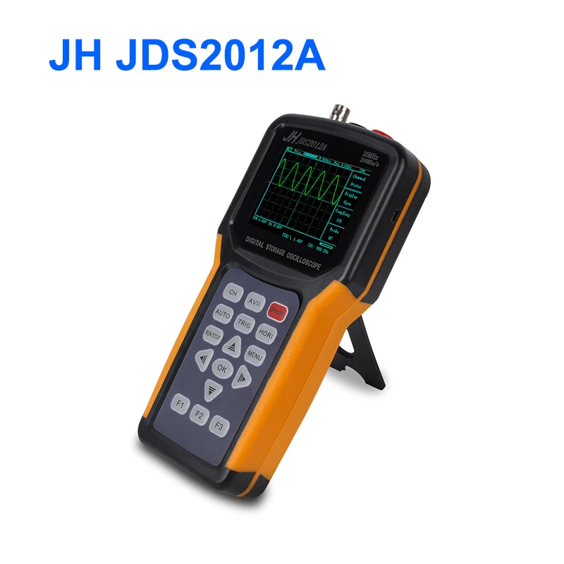 Digital Oscilloscope 1Msps + Probe Analog Bandwidth Welded LCD Display Test Meter Tools 200MSps sampling rate 20MHz
Digital Oscilloscope 1Msps + Probe Analog Bandwidth Welded LCD Display Test Meter Tools 200MSps sampling rate 20MHz