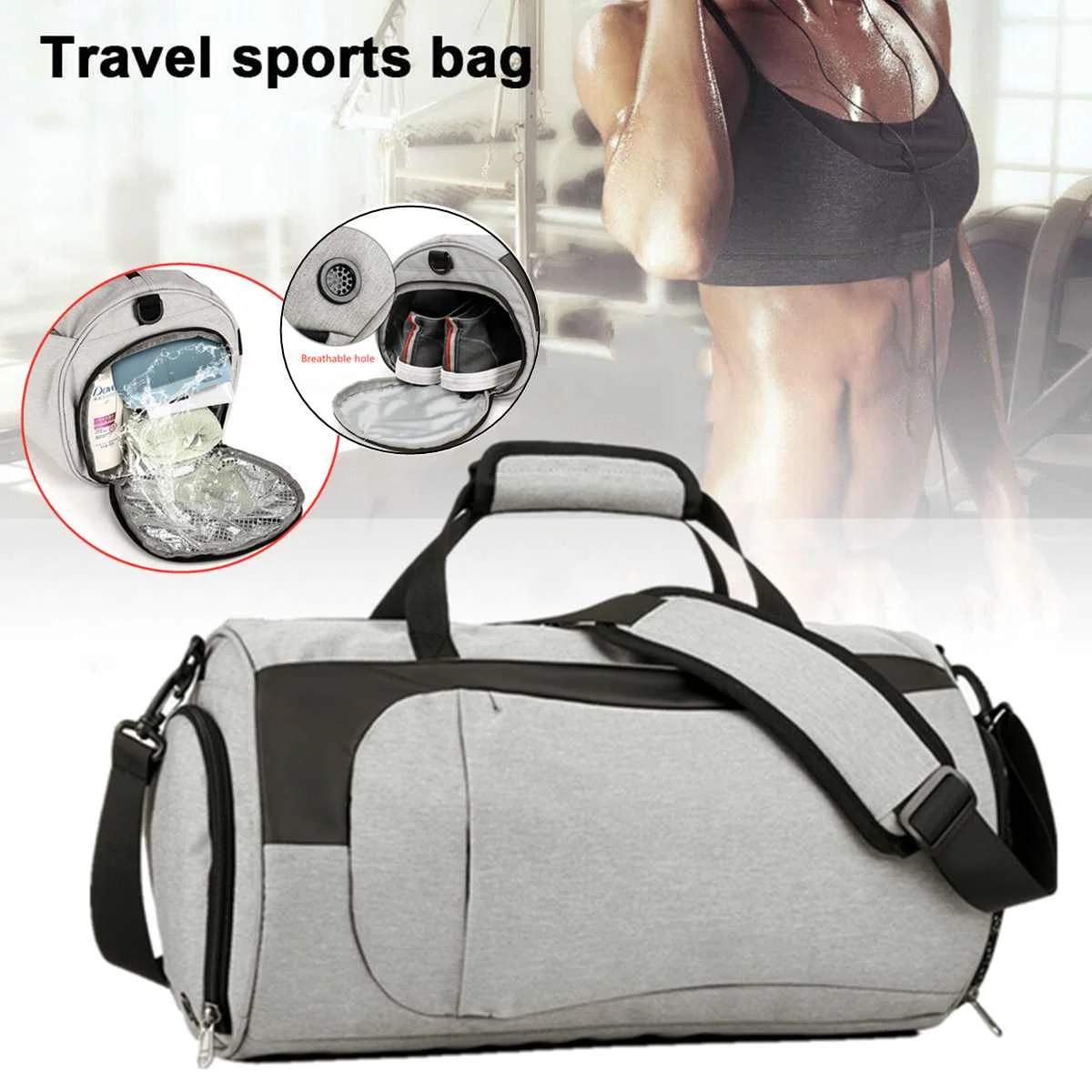 AEQUEEN Men Travel Bag Duffle Bags Waterproof Handbags Shoulder Bag For Women Man Totes Large Capacity Crossbody Bags
AEQUEEN Men Travel Bag Duffle Bags Waterproof Handbags Shoulder Bag For Women Man Totes Large Capacity Crossbody Bags