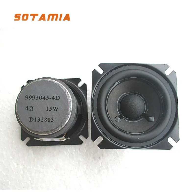 SOTAMIA 2Pcs 2.5 Inch Portable Hifi Fever Full Range Audio Speaker 4 Ohm 15W Loudspeaker Home Theater Sound System Loudspeaker
SOTAMIA 2Pcs 2.5 Inch Portable Hifi Fever Full Range Audio Speaker 4 Ohm 15W Loudspeaker Home Theater Sound System Loudspeaker