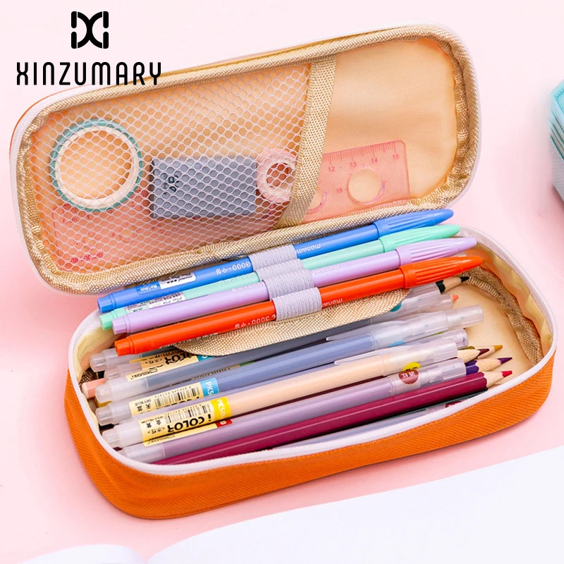 2019 Oxford Pencil Case Large Capacity Pen Bag Simple Style Zipper Pencil Bag for Girls School Stationery Supplies Storage Bags
2019 Oxford Pencil Case Large Capacity Pen Bag Simple Style Zipper Pencil Bag for Girls School Stationery Supplies Storage Bags