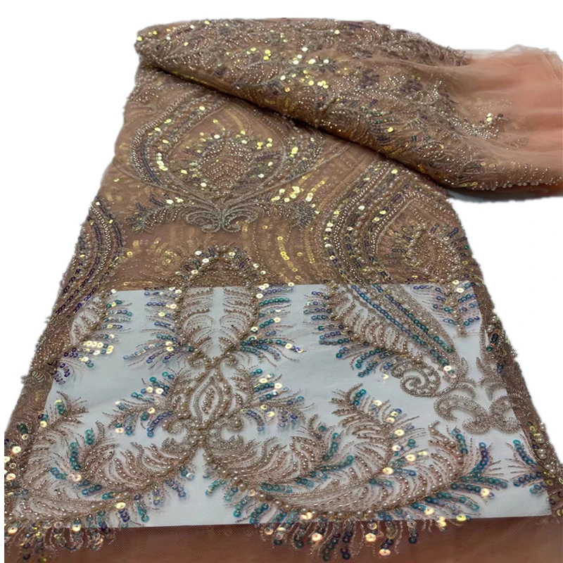 SJ Lace African Lace Fabric African Beaded Lace Fabric 2022 French Net Sequence Embroidery Nigerian Wedding Party Dress j9-38
SJ Lace African Lace Fabric African Beaded Lace Fabric 2022 French Net Sequence Embroidery Nigerian Wedding Party Dress j9-38