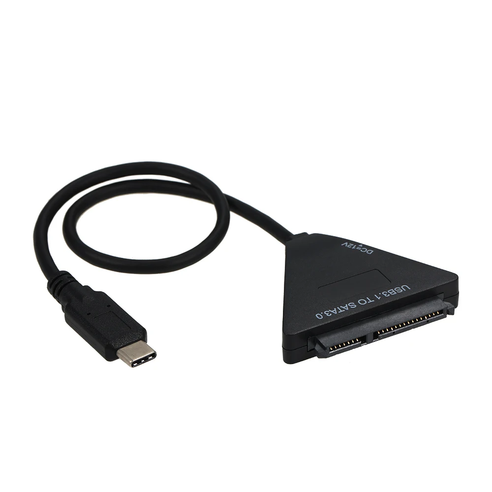 Конвертер для жесткого диска SATA III HDD SSD 2 5 дюйма 3 USB 3.1 Type C на внешний адаптер Mac Win 8