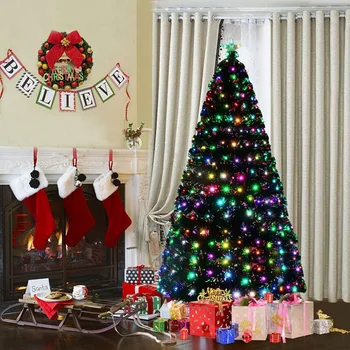 LED All deng shu with Controller Colorful Lights Model Seven Color Fiber Christmas Tree Christmas Decoration Supplies
LED All deng shu with Controller Colorful Lights Model Seven Color Fiber Christmas Tree Christmas Decoration Supplies