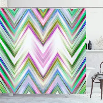 Shower Curtain for Bathroom 72x72 Beautiful Colorful Zigzag Symmetrical Striped Pattern Abstract Color Craft Creative Graphic
Shower Curtain for Bathroom 72x72 Beautiful Colorful Zigzag Symmetrical Striped Pattern Abstract Color Craft Creative Graphic