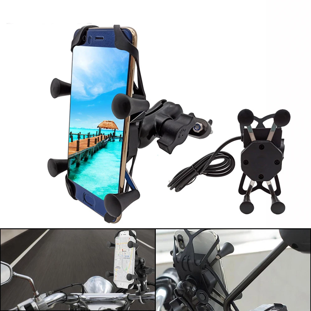 Universal Motorcycle Mobile Phone Holder With USB Fast Charger Switch For Honda CRF150R CRF450R CRF250X CRF450X CRF230F CRF250L
Universal Motorcycle Mobile Phone Holder With USB Fast Charger Switch For Honda CRF150R CRF450R CRF250X CRF450X CRF230F CRF250L