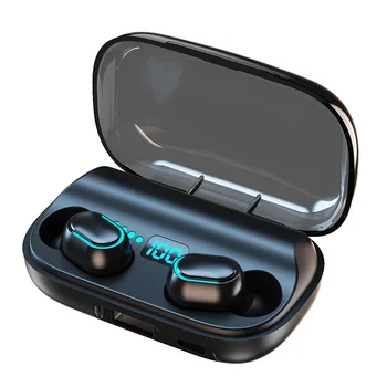 Wireless Earphone Bluetooth V5.0 TWS Wireless Bluetooth Headphone LED Display with 1800mAh Power Bank Headset for Xiaomi Lotus
Wireless Earphone Bluetooth V5.0 TWS Wireless Bluetooth Headphone LED Display with 1800mAh Power Bank Headset for Xiaomi Lotus