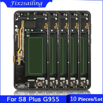 10 Pieces/Lot Super AMOLED for Samsung Galaxy S8 Plus G955 G955F LCD Display Touch Screen With Frame Free Shipping 
10 Pieces/Lot Super AMOLED for Samsung Galaxy S8 Plus G955 G955F LCD Display Touch Screen With Frame Free Shipping