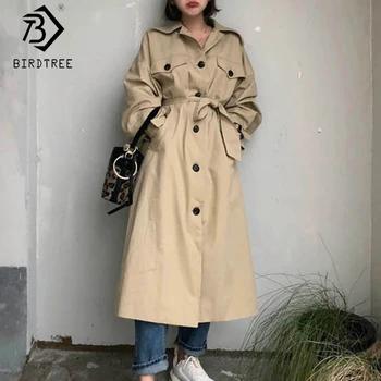 Women Coats Casual Outwear 2020 Autumn Winter Full Sleeve Single-breasted Chic Korean Style Trench Coat C06507K
Women Coats Casual Outwear 2020 Autumn Winter Full Sleeve Single-breasted Chic Korean Style Trench Coat C06507K