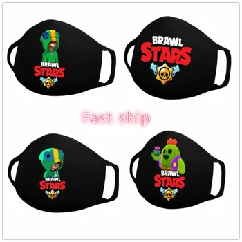 NEW Brawling Stars Mouth Face Masks Cotton Dustproof Leon Crow Spike Surge Face Mask Reusable Washable Cosplay Kids Masks
NEW Brawling Stars Mouth Face Masks Cotton Dustproof Leon Crow Spike Surge Face Mask Reusable Washable Cosplay Kids Masks