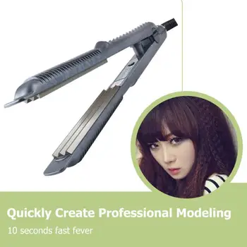 Electric 5 Level Temperature Adjustable Hair Straightener Home DIY Hair Curling Straightning Irons Beauty Hair Styling Tools 
Electric 5 Level Temperature Adjustable Hair Straightener Home DIY Hair Curling Straightning Irons Beauty Hair Styling Tools