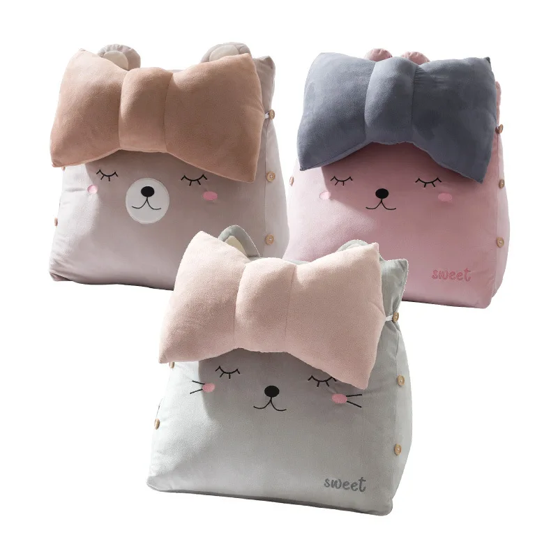 Cute Plush Ann with Animal Lumbar Pillow Bed Large Backrest Triangular Pillow Bed Bedroom Windows And Lumbar Support Pillow Adju
Cute Plush Ann with Animal Lumbar Pillow Bed Large Backrest Triangular Pillow Bed Bedroom Windows And Lumbar Support Pillow Adju