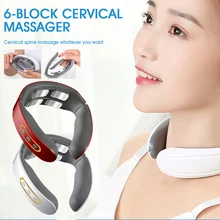 Neck Massager with Heat Cordless Cervical Massager with 9 Strength Control Deep Tissue Trigger Point Massager for Pain Relief
Neck Massager with Heat Cordless Cervical Massager with 9 Strength Control Deep Tissue Trigger Point Massager for Pain Relief