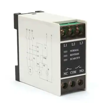 TG30S 220-440V AC 3-Phase Sequence Relay Protect Voltage Phase Protective Relay
TG30S 220-440V AC 3-Phase Sequence Relay Protect Voltage Phase Protective Relay
