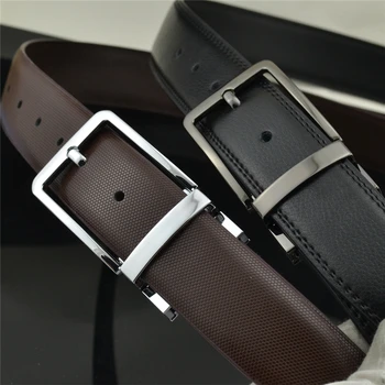 Pin buckle belt for men Black brown white Leather Fashion Designer High quality Casual pants luxury 2020 smooth male waist tape
Pin buckle belt for men Black brown white Leather Fashion Designer High quality Casual pants luxury 2020 smooth male waist tape