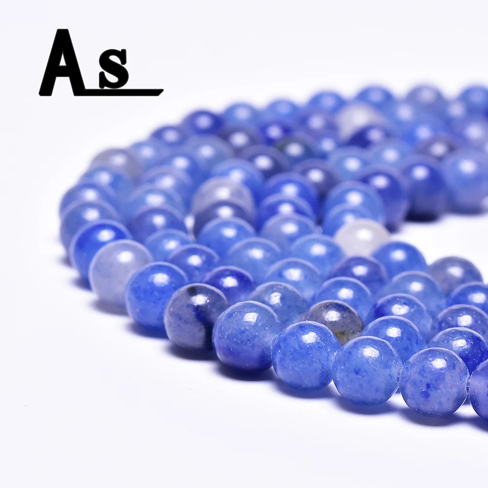 Asingeloo AAA Blue Aventurine Dumortierite Natural Stone Beads for Jewelry Making DIY Material 4/ 6/8/10mm Jewelry Making
Asingeloo AAA Blue Aventurine Dumortierite Natural Stone Beads for Jewelry Making DIY Material 4/ 6/8/10mm Jewelry Making